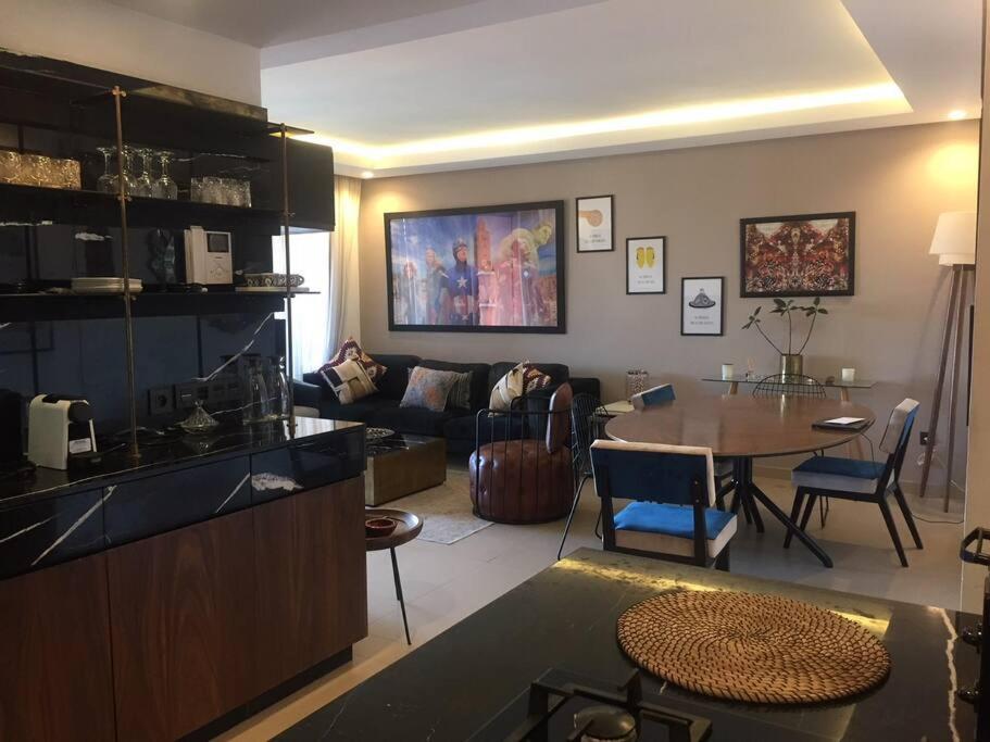 Luxueux Appart Hivernage Avec Vue Sur L"Atlas Marrakesh Exterior photo